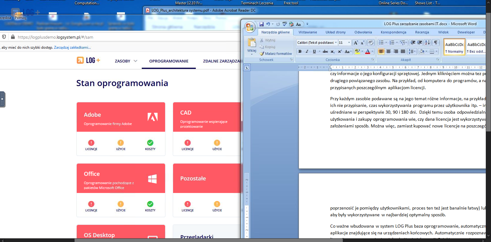 LOG Plus, LOG Systems