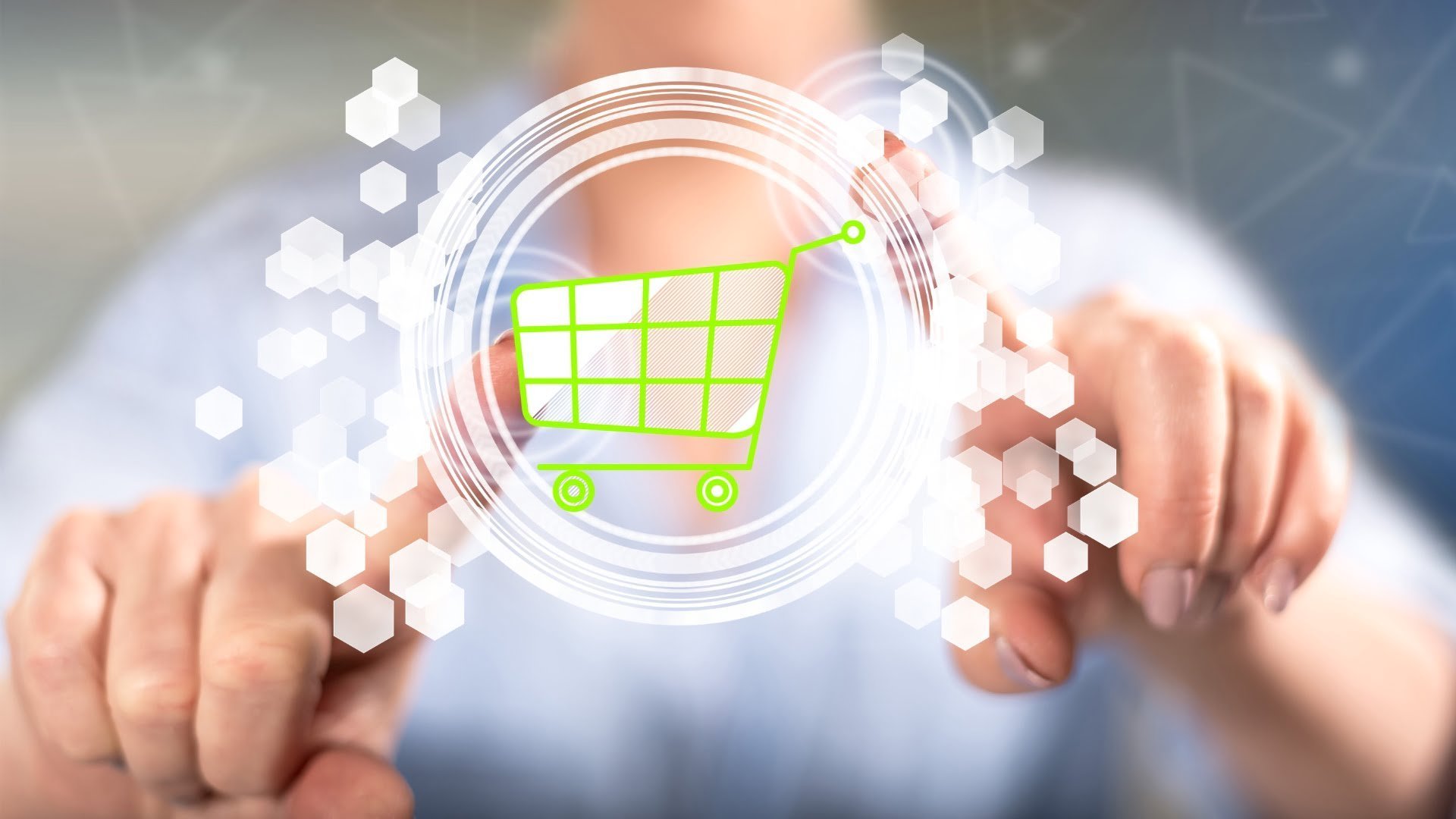 handel, technologia, e-commerce