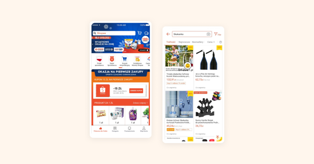 Shopee, UX