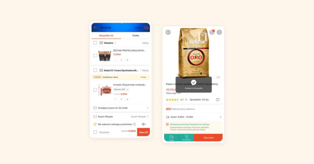 Shopee, UX