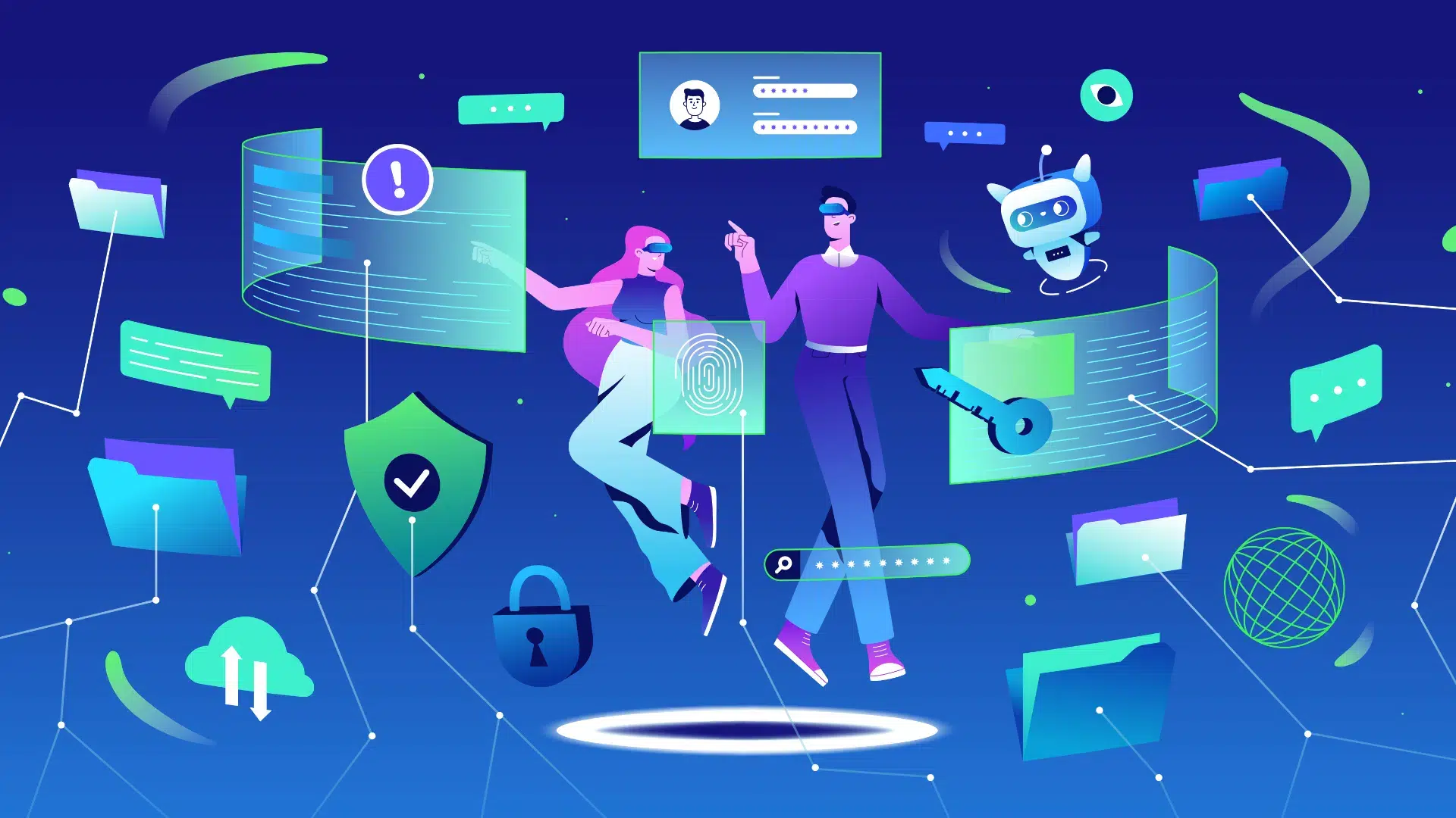 Cyberbezpieczeństwo, ransomware, biometria